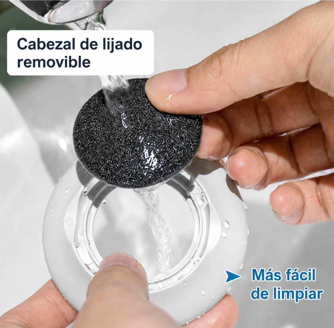 Removedor eléctrico de callos.