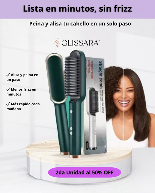 Cepillo Alisador 3 en 1 - Olvídate del frizz y las rutinas eternas