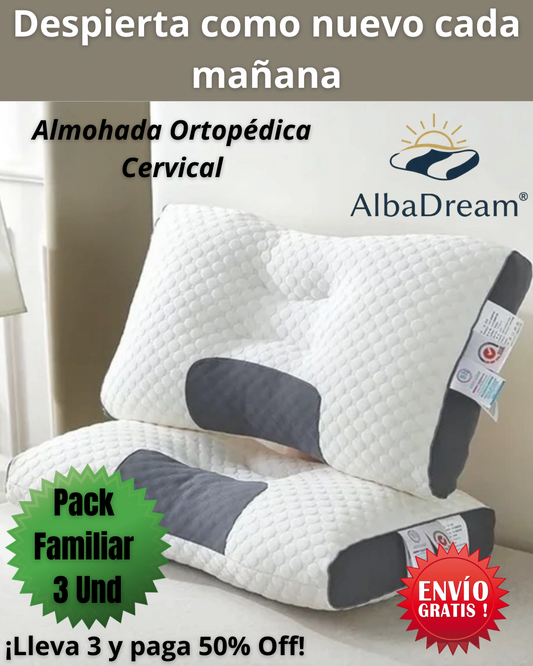 Almohada Ortopédica Cervical - El Secreto para un descanso saludable