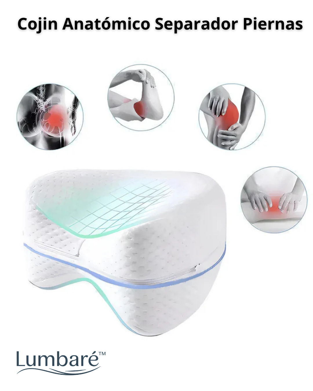 Cojin Almohada Ortopedica entre Piernas