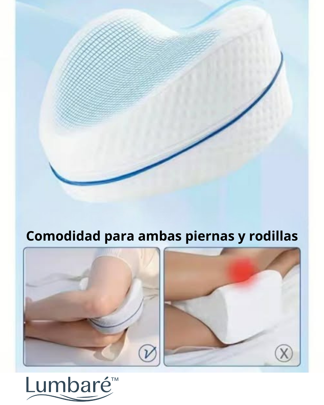 Cojin Almohada Ortopedica entre Piernas