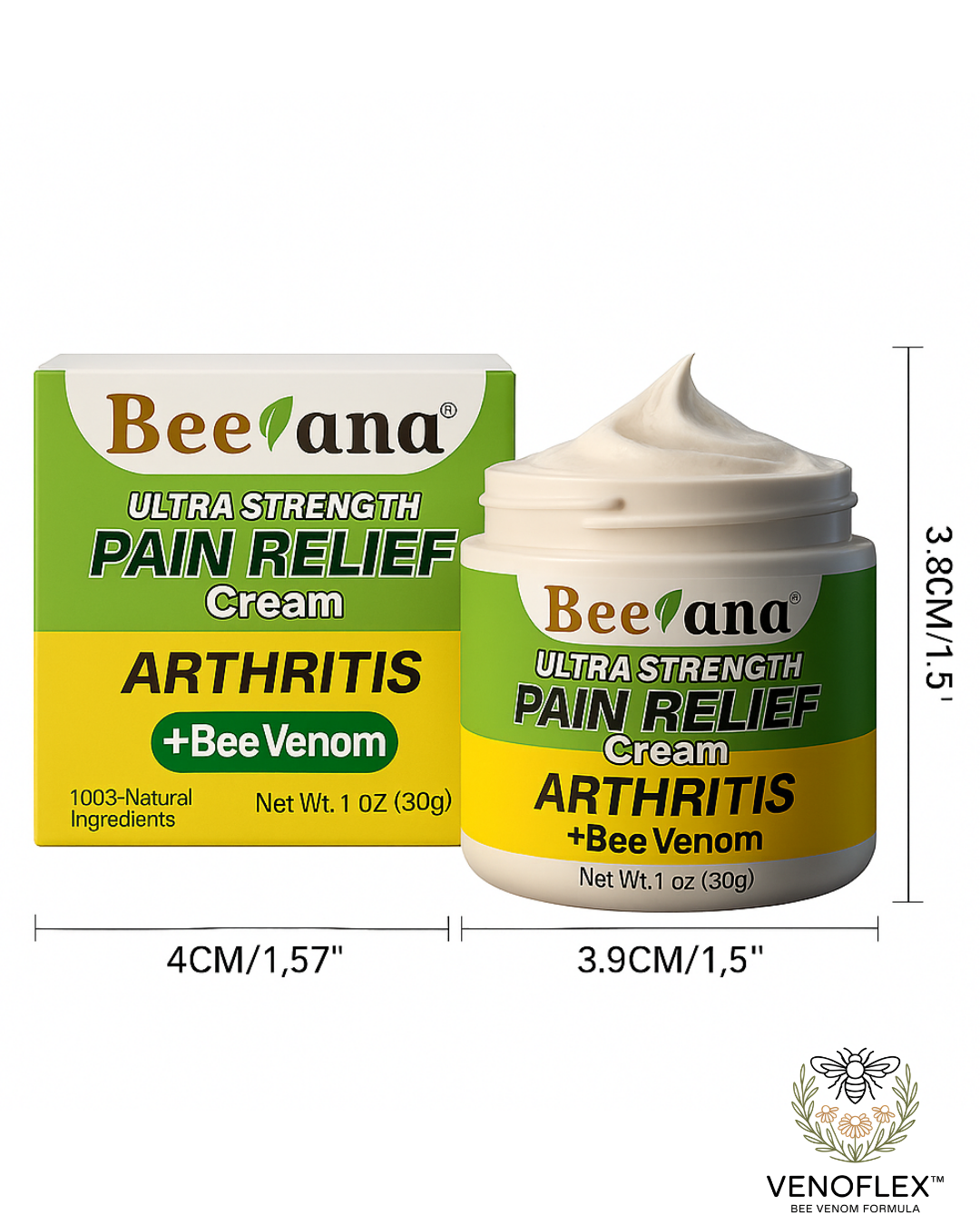 Crema Beevana Original ®  - Para dolores y articulaciones