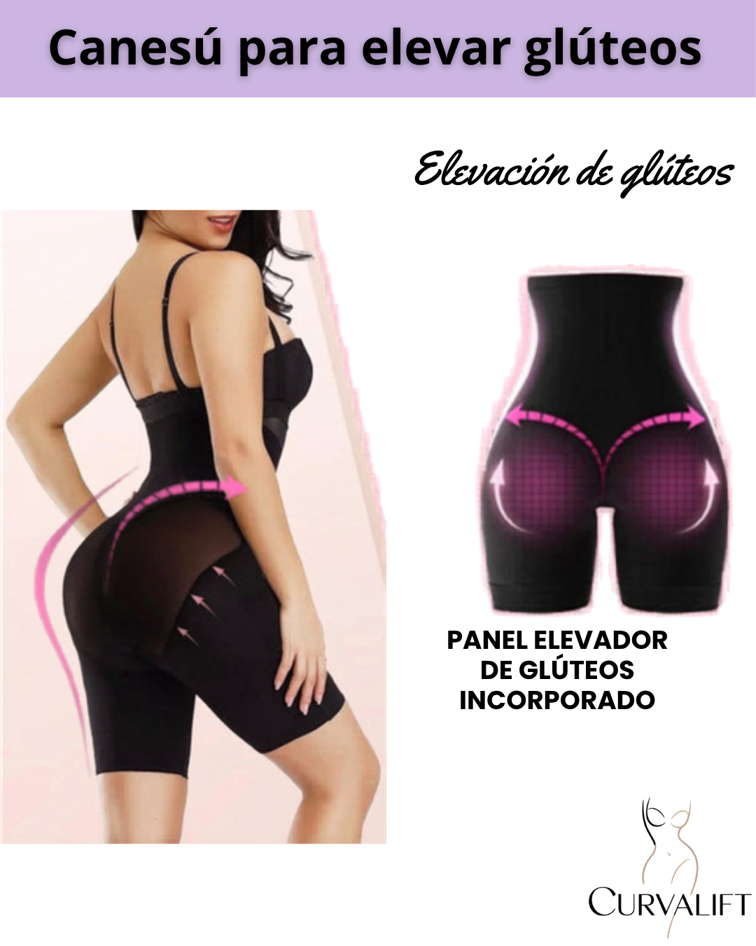 CurvaLift | Faja modeladora de compresión cruzada