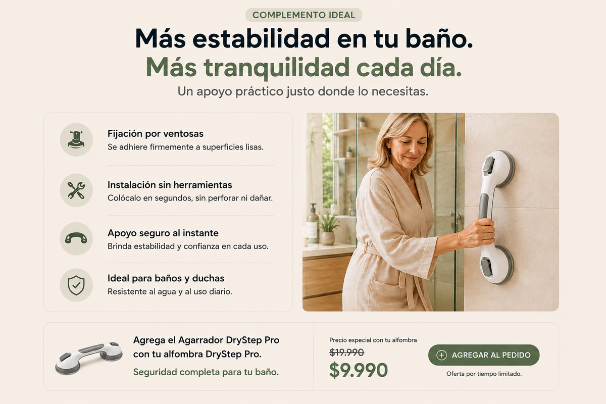 Agarradera de Seguridad para Baño-Ducha