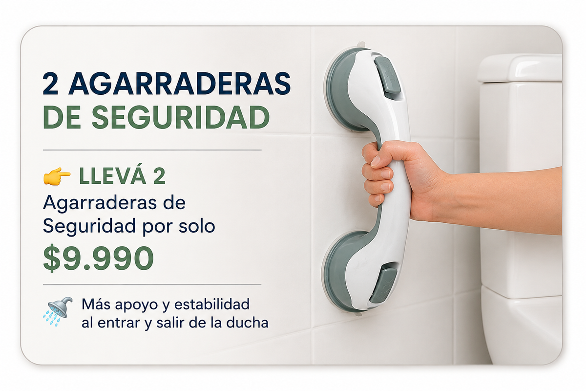 Agarradera de Seguridad para Baño-Ducha