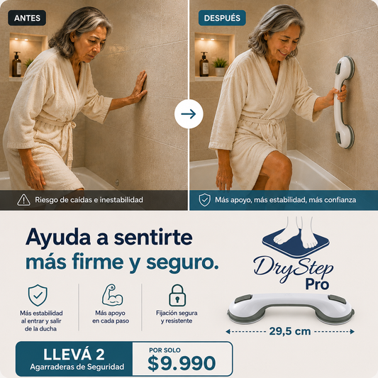 Agarradera de Seguridad para Baño-Ducha