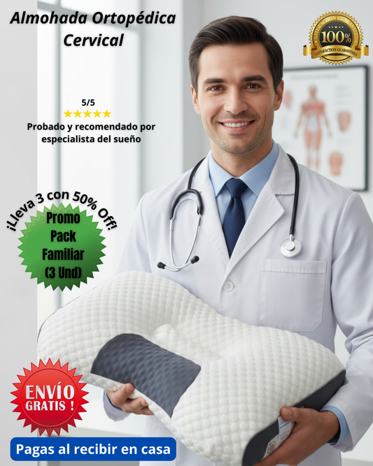 Almohada Cervical Ergonómica