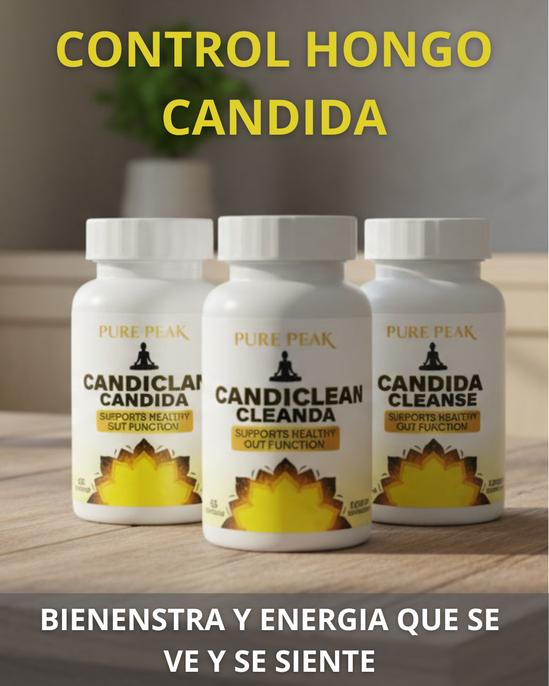 CANDIDA CLEANSE ORIGINAL - 🍄 Cándida bajo control 🎈 Abdomen desinflamado ⚡ Energía real