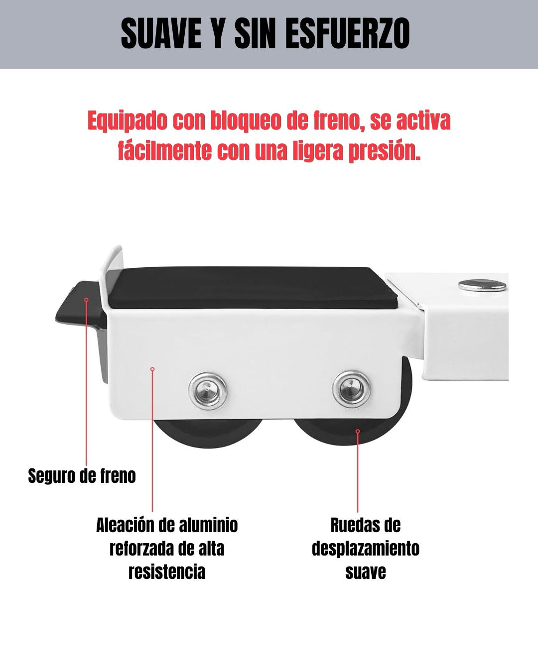 Soporte extensible ajustable - Base móvil para electrodomésticos