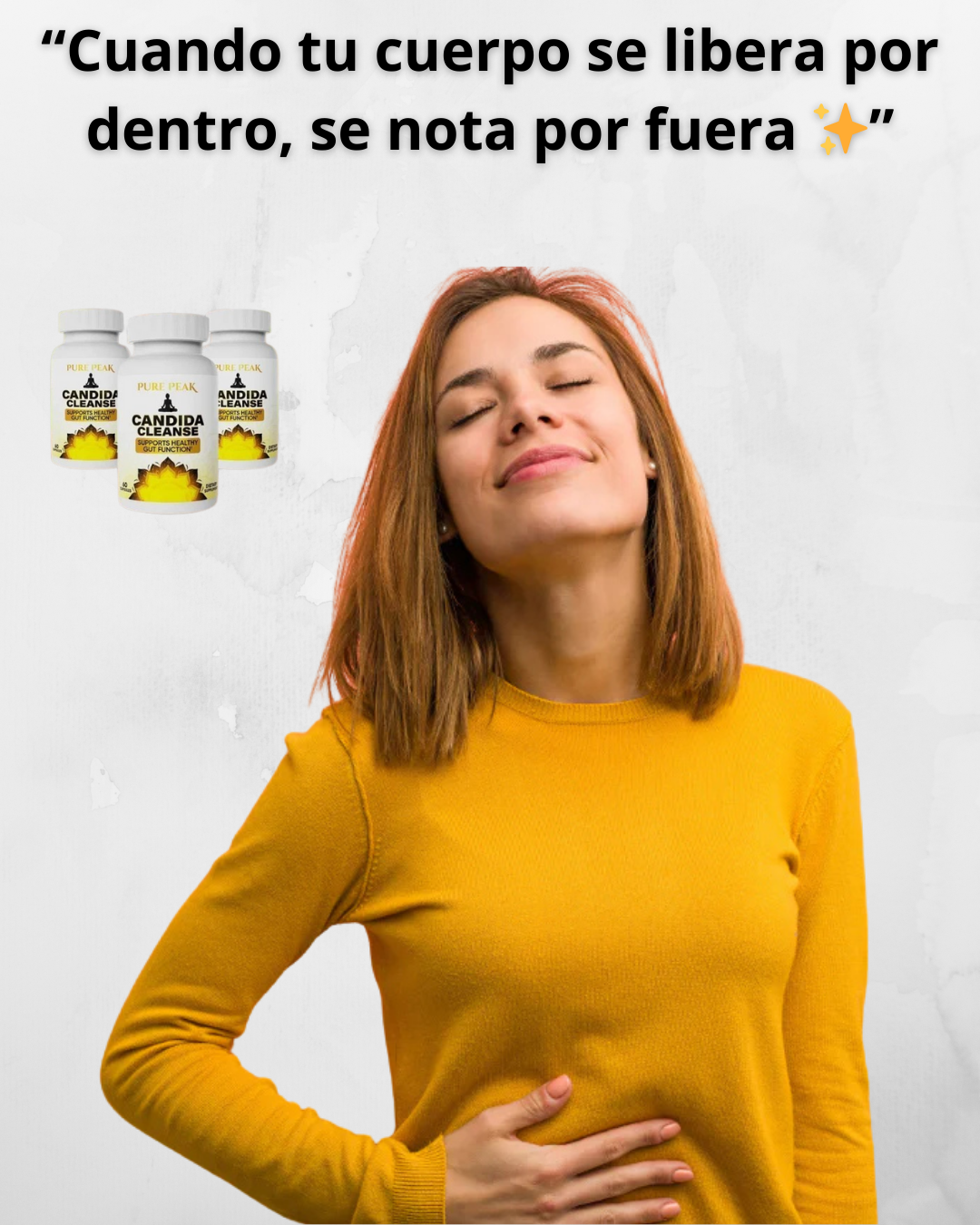 CANDIDA CLEANSE ORIGINAL - 🍄 Cándida bajo control 🎈 Abdomen desinflamado ⚡ Energía real