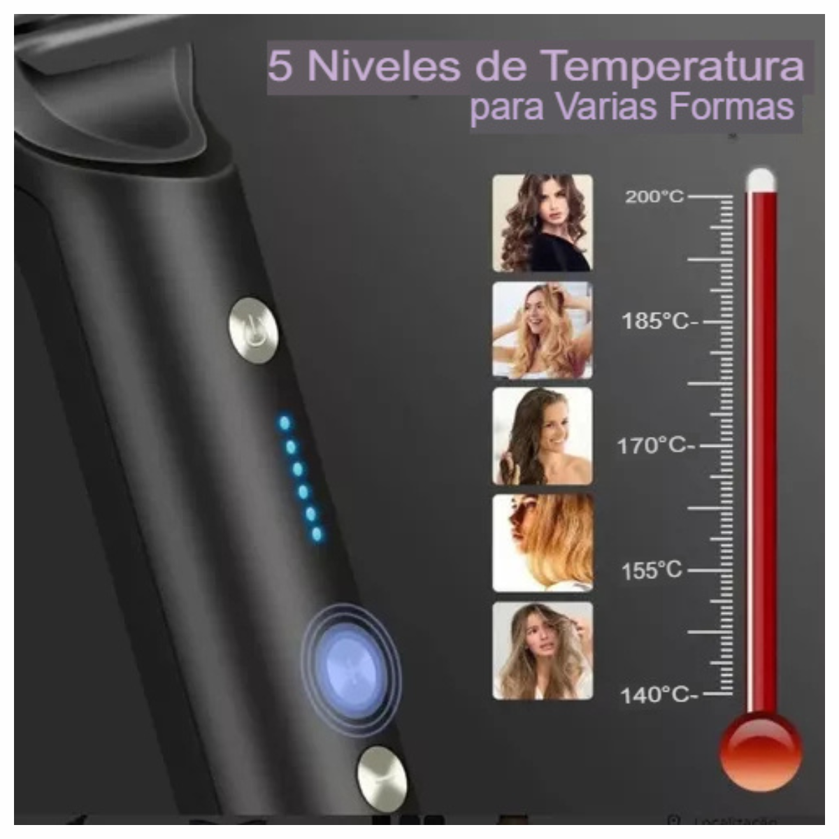 Cepillo Alisador 3 en 1